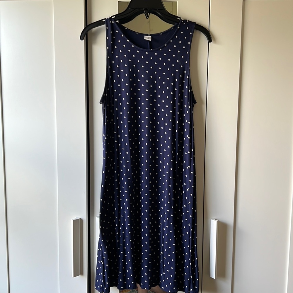 Old Navy Polka-Dot Swing Dress